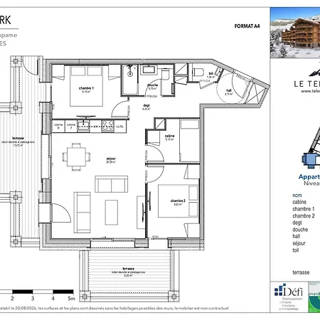 Apartamento Idéal Aux Pieds - 6 Pers. Les Deux Alpes